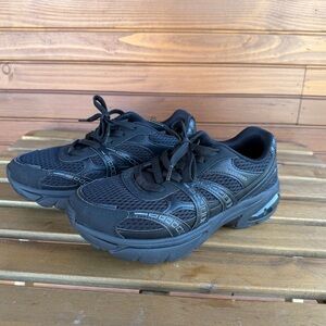 Skechers Black Mesh Sneakers